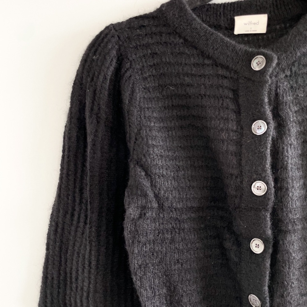 Wilfred Alessia Cardigan (Black) - Picture 4 of 10